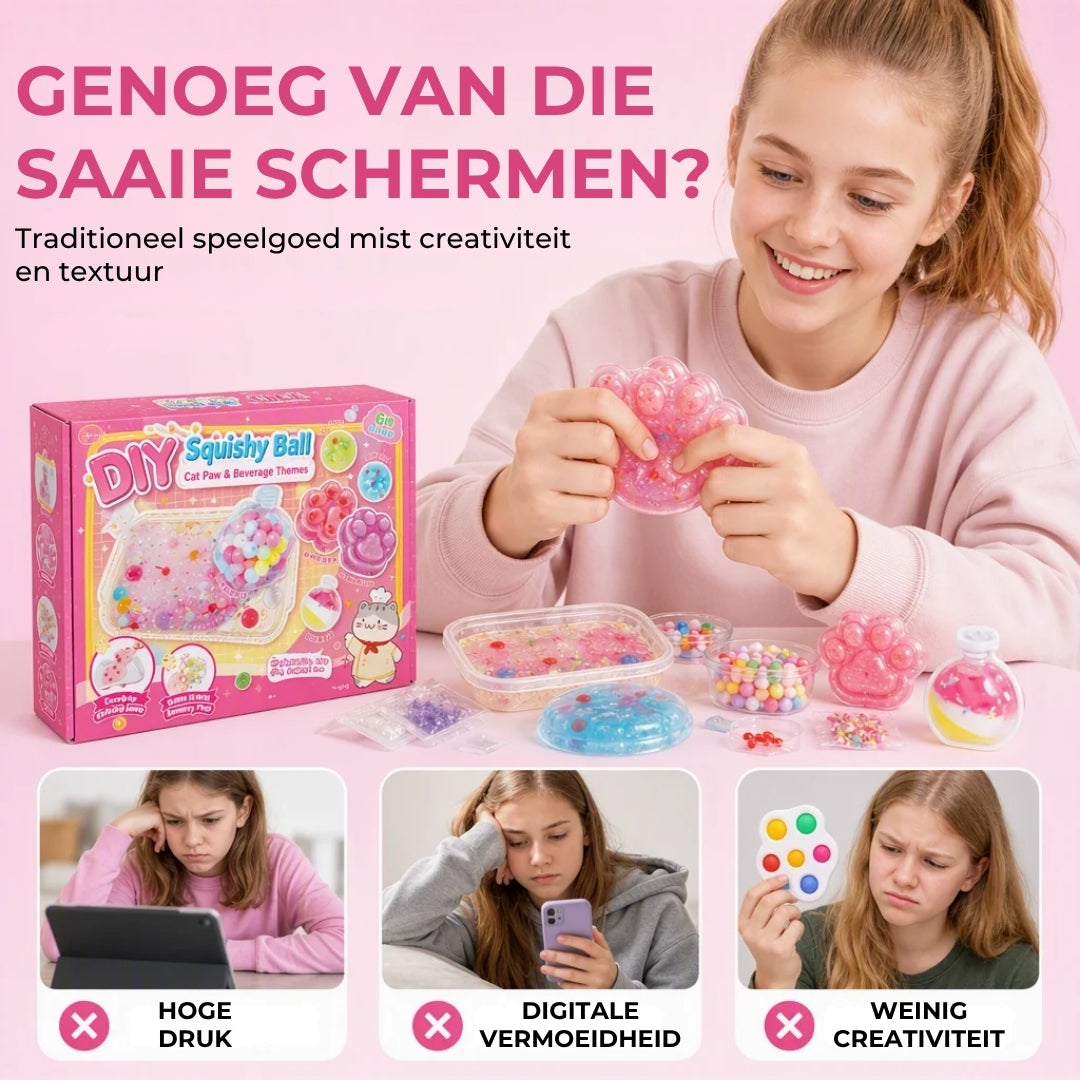 DIY Squishy Speelgoedset voor Kinderen
