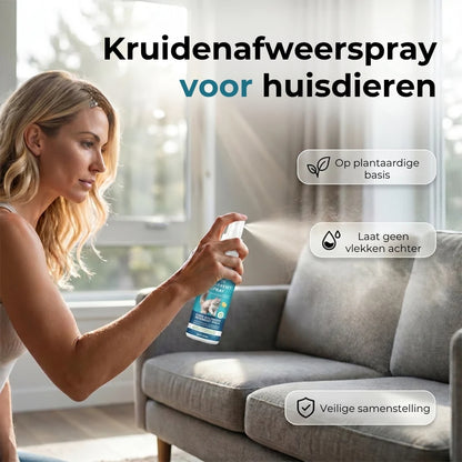 Kruidenafweerspray voor Huisdieren