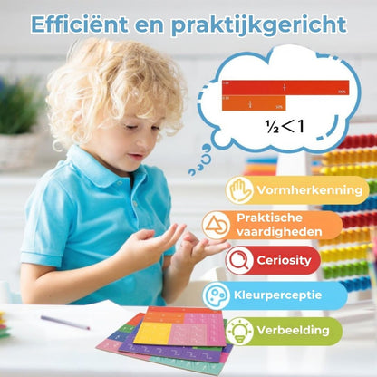 Educatief Breukenboek - Magnetisch Montessori Rekenspel voor Kinderen
