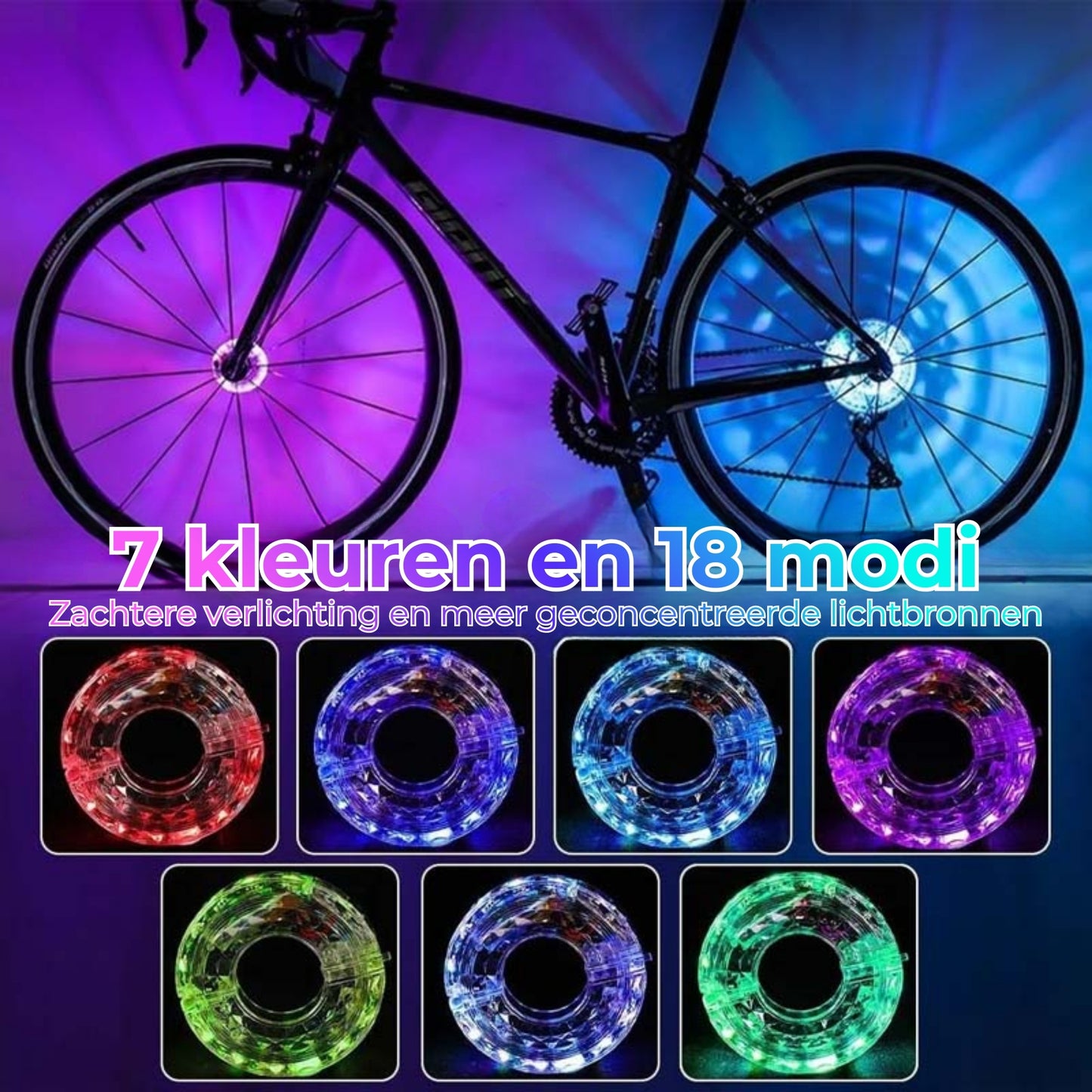 LED Fietswielverlichting