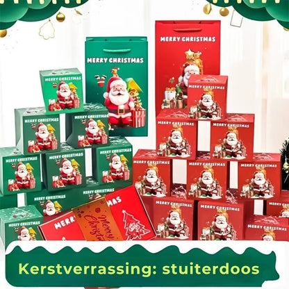 Pop-Up Kerstcadeaudoos met Explosie-Effect