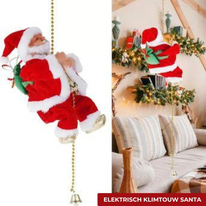 Klimmende Kerstman