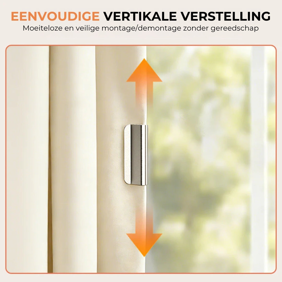 Magnetische Gordijnclips - 2 Paar