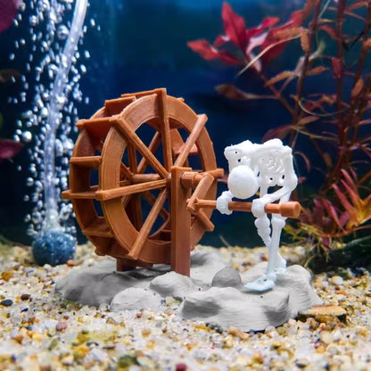 Dynamisch Aquraium Skelet Decoratie