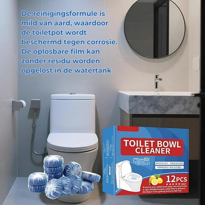 Cleaner Pro° Toilettablets: Automatische Drop-in Toiletreinigings Tabletten