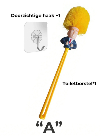 Humoristische President Toiletborstel