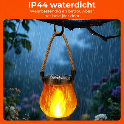 Waterdichte Vlamlamp op Zonne-Energie