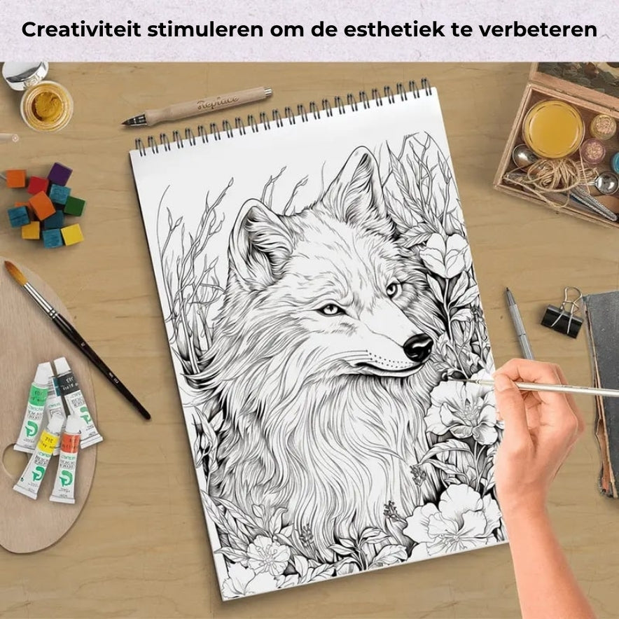Mindful Volwassenen Kleurboek