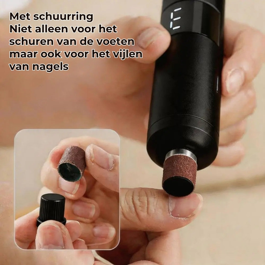 2-in-1 Elektrische Nagelvijl en Eeltverwijderaar