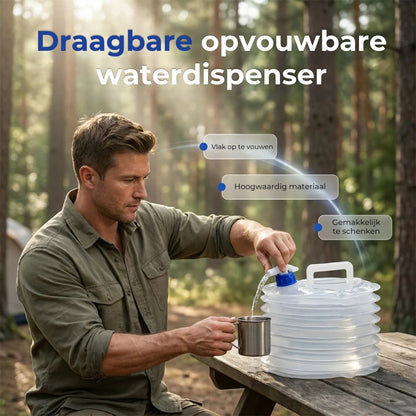 Opvouwbare Watercontainer met Kraan
