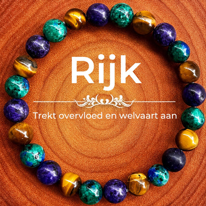 Natuurstenen Kralenarmband