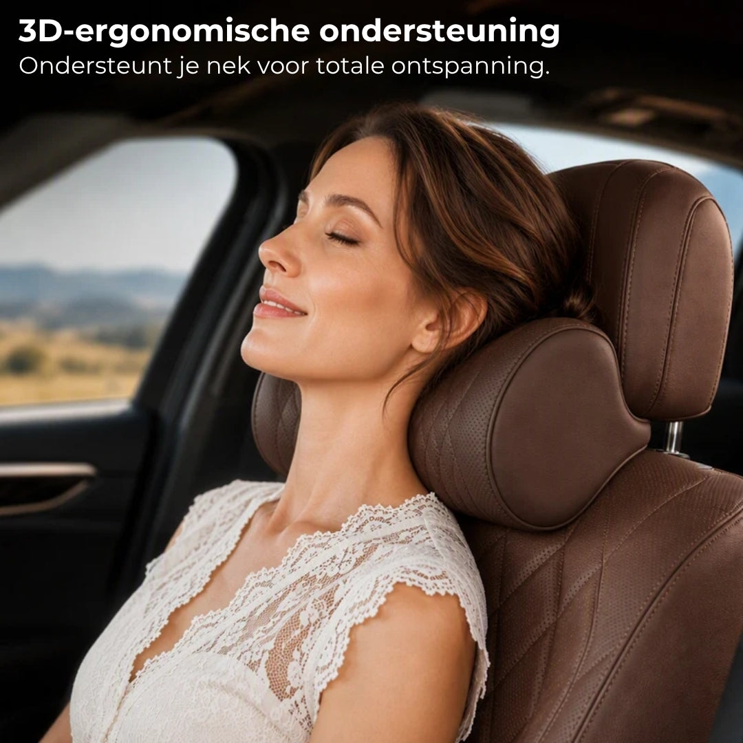 Ergonomisch Hoofdsteunkussen voor Autostoelen