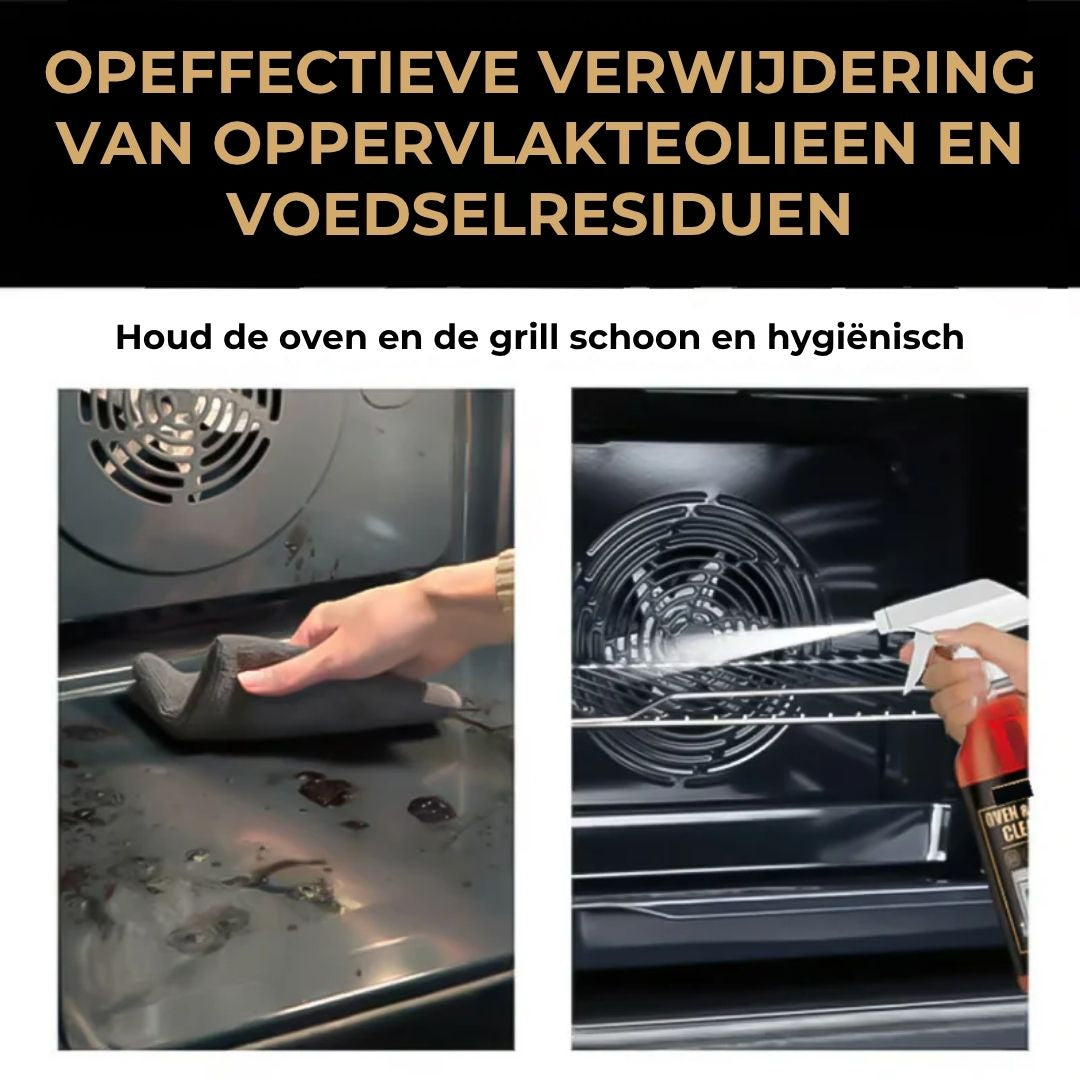 Krachtige Reinigingsspray voor Oven en Grill