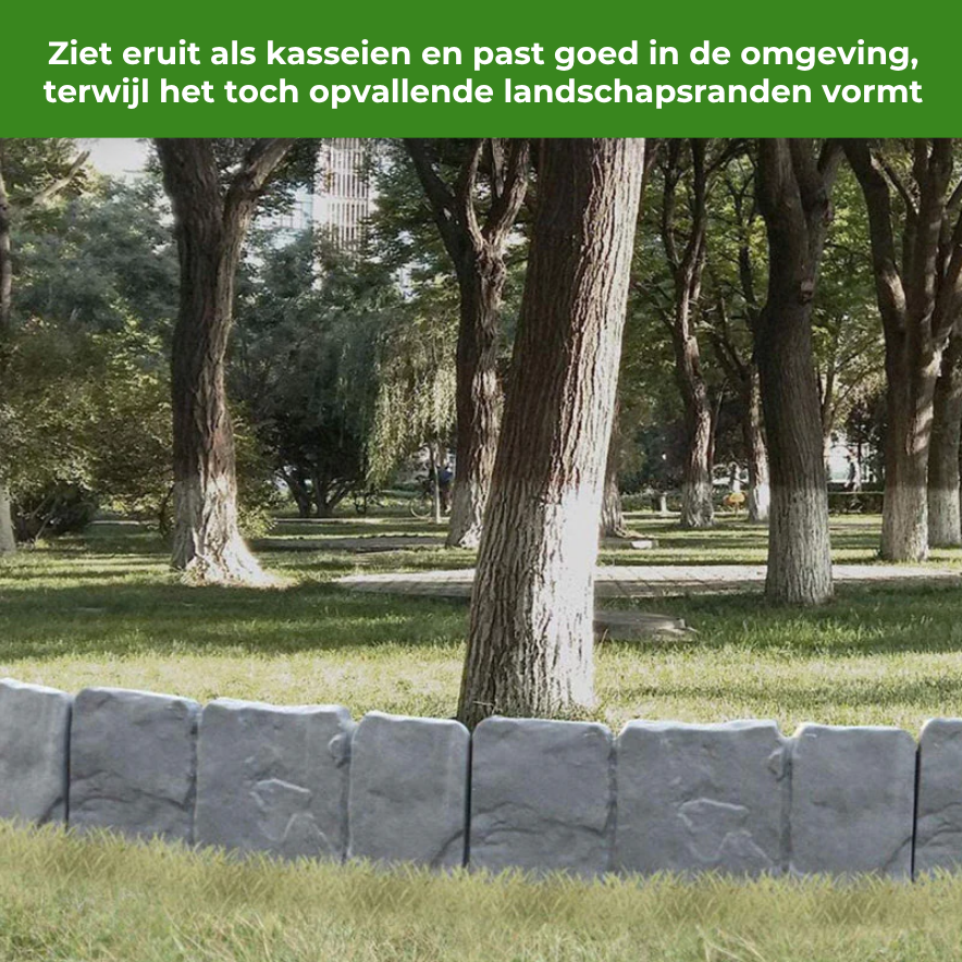 Kunstmatig Natuursteen Tuinhek - 10 Stuks