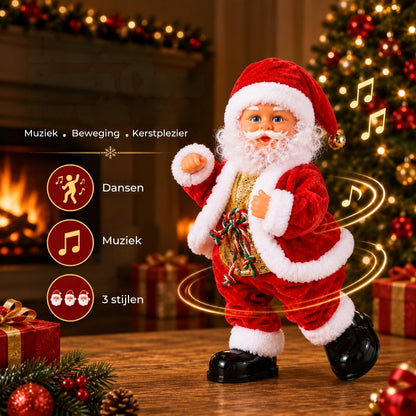 Dansende Kerstman met Muziek