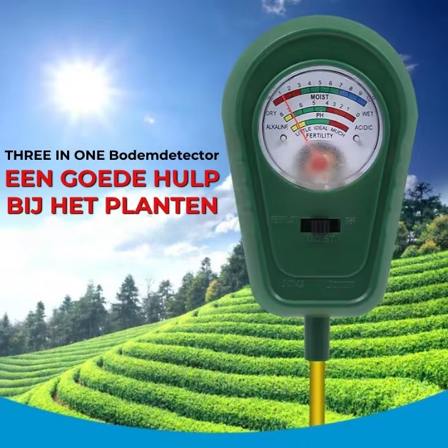 3-in-1 Bodemwaterdetector voor Planten