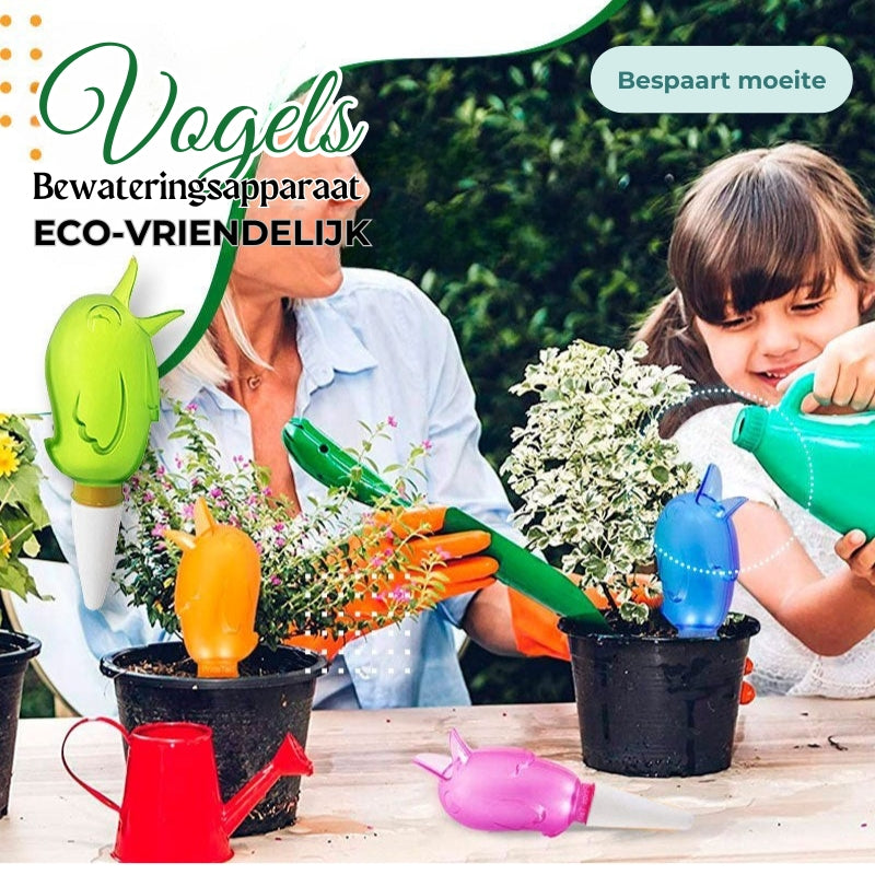 Plantenbewatering Vogel