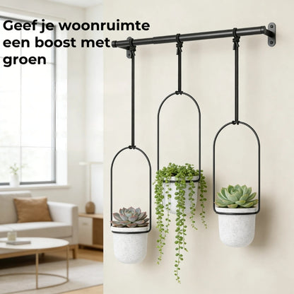 Hangende Bloempotten met Verstelbare Stang