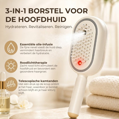 3-in-1 Hoofdhuid Spaborstel
