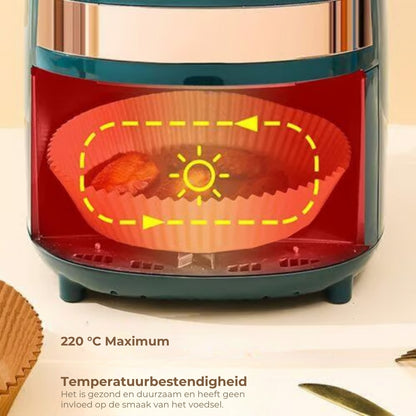 Airfryer Bakpapier - 100 Stuks