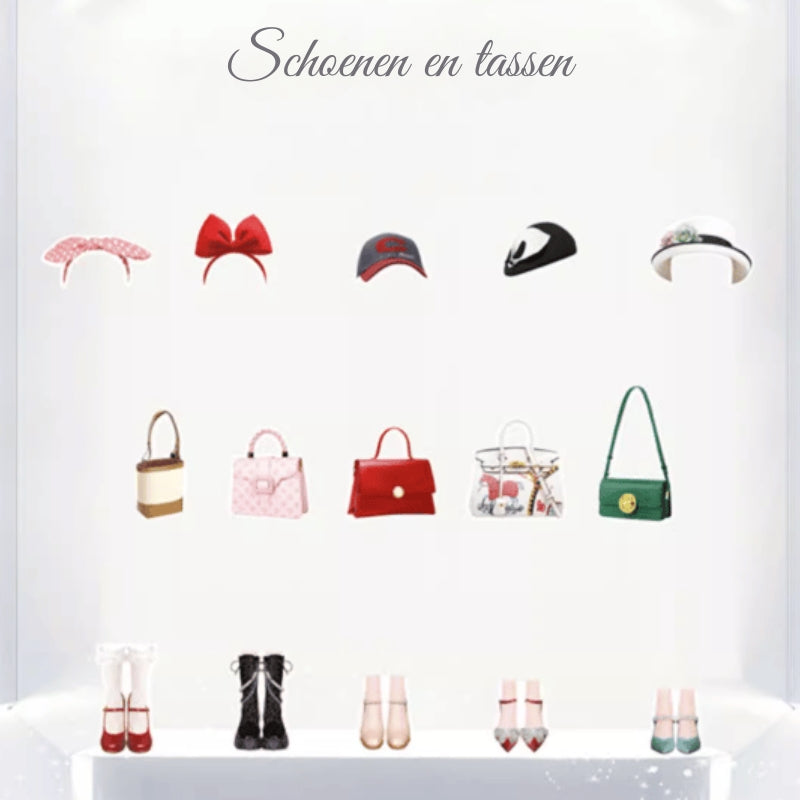 Magnetische prinsessenkledingboek