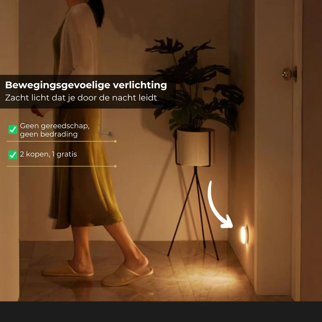 Energiezuinige LED Bewegingssensorlamp