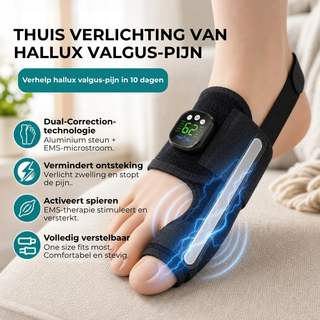 Pijnverlichtende Teencorrector met EMS-Therapie