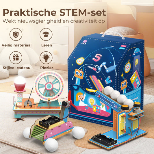 8-in-1 Wetenschappelijke Experimenten Kit