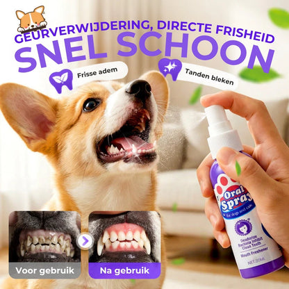 Tandenreinigingsspray voor Huisdieren