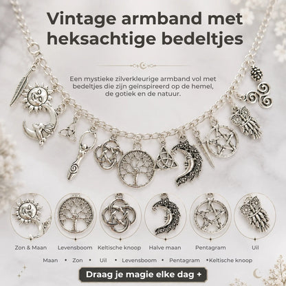 Symbolische Armband met Bedeltjes