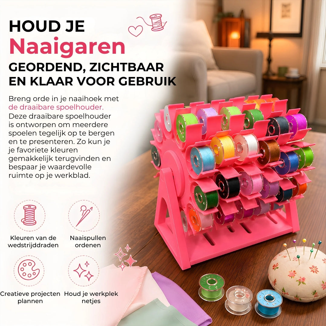 Draaibare Spoelgaren Organizer