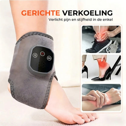 Enkelmassageapparaat met Warmte en Trillingen