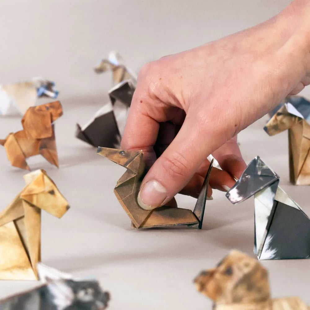 🐱 DIY Papieren Origami Dieren