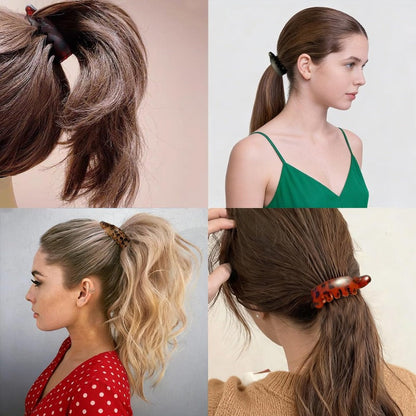 Direct volume paardenstaart haarspeld (4 kleuren)
