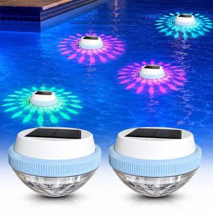 Drijvende RGB Zwembadlamp op Zonne-energie