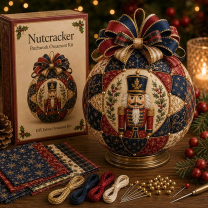 DIY Kerstballen Patchworkset
