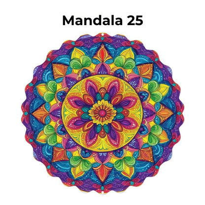 Hangende Windvanger Mandala-3D-effect