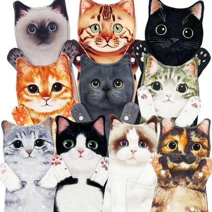 Grappige Kattenhanddoek