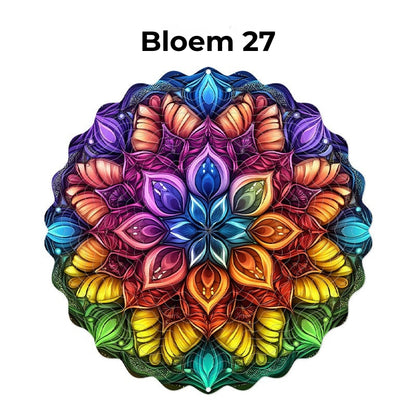 Hangende Windvanger Mandala-3D-effect