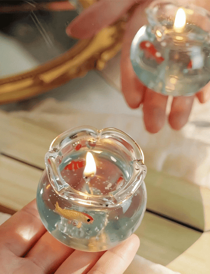 Mini Bubble Fish Tank Geurkaars