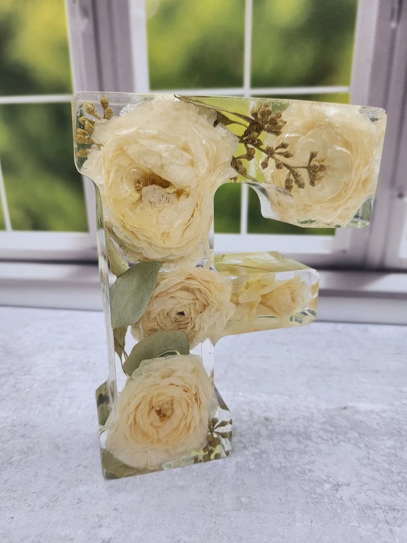 🎁Handgemaakte Bloemenharsletters LED