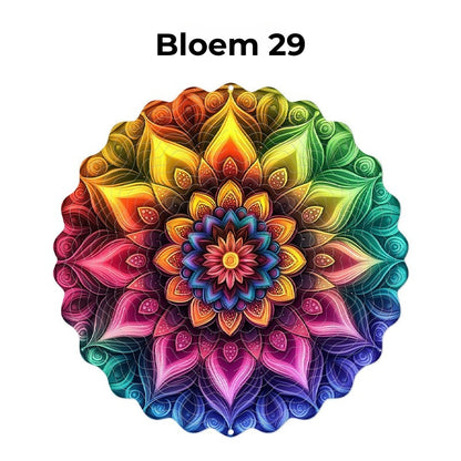 Hangende Windvanger Mandala-3D-effect