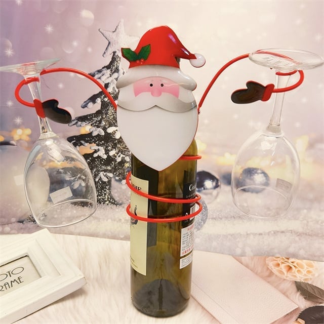Wijnglazenhouder Kerst