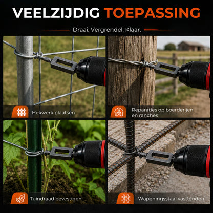Staaldraad Draaigereedschap voor Boormachines