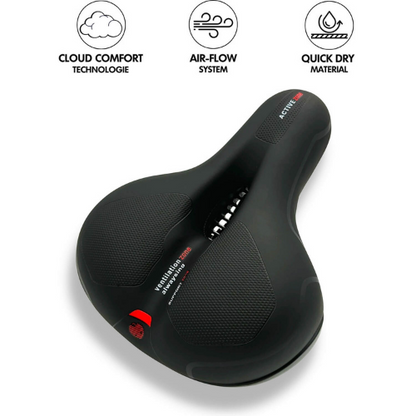 Comfortabel Fietszadel Met Schokdemping