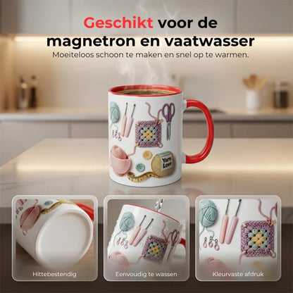 Breimok, cadeau voor haak- en breiliefhebers en creatievelingen