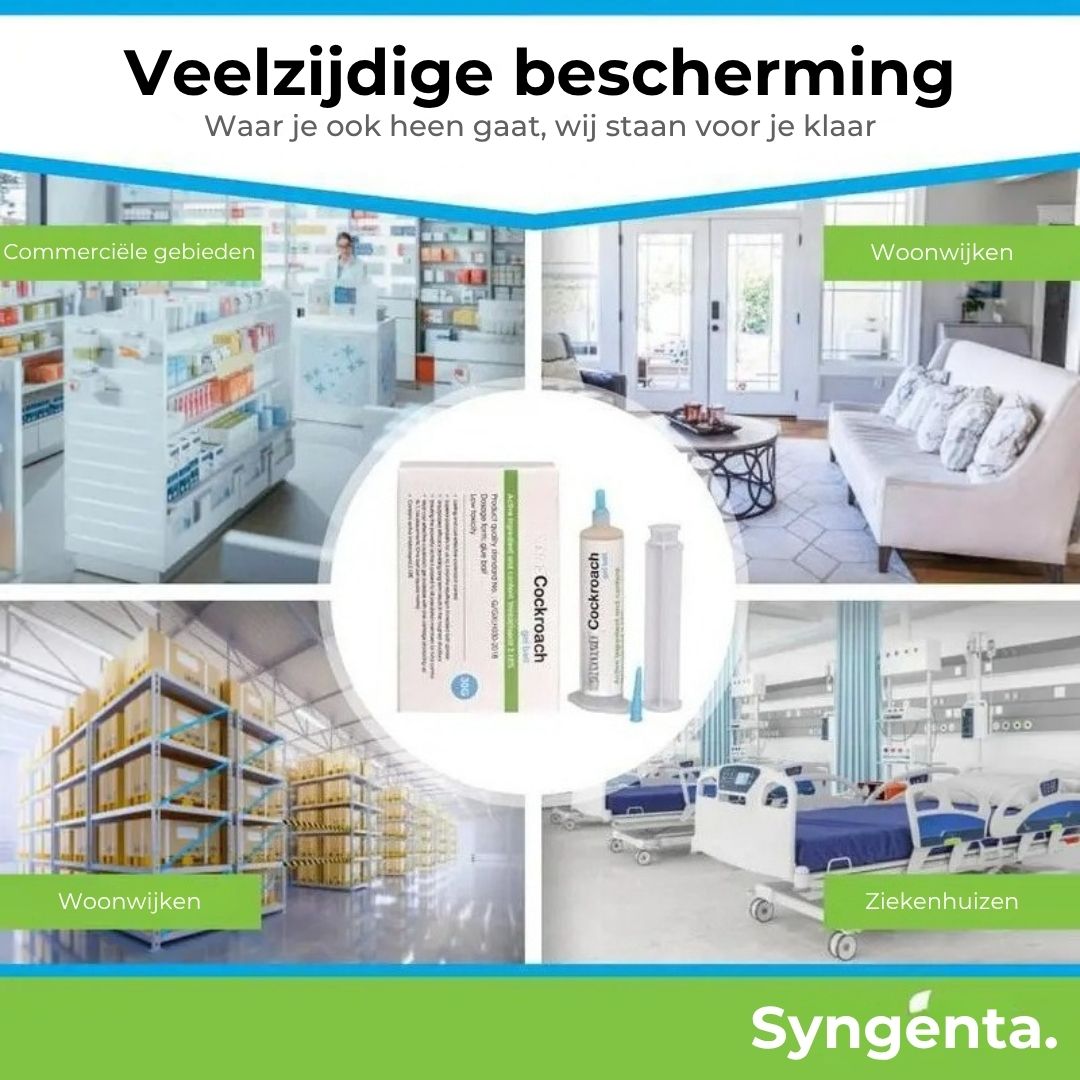 Verdelgingsgel tegen Kakkerlakken