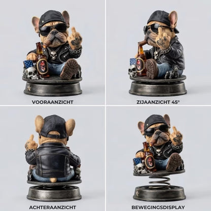 Stoere Bulldog Dashboarddecoratie