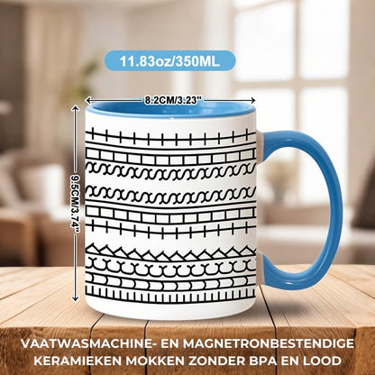 F**k This Shit Verborgen Boodschap Koffiemok - Uniek cadeau voor je Beste Vriend(In) op het werk
