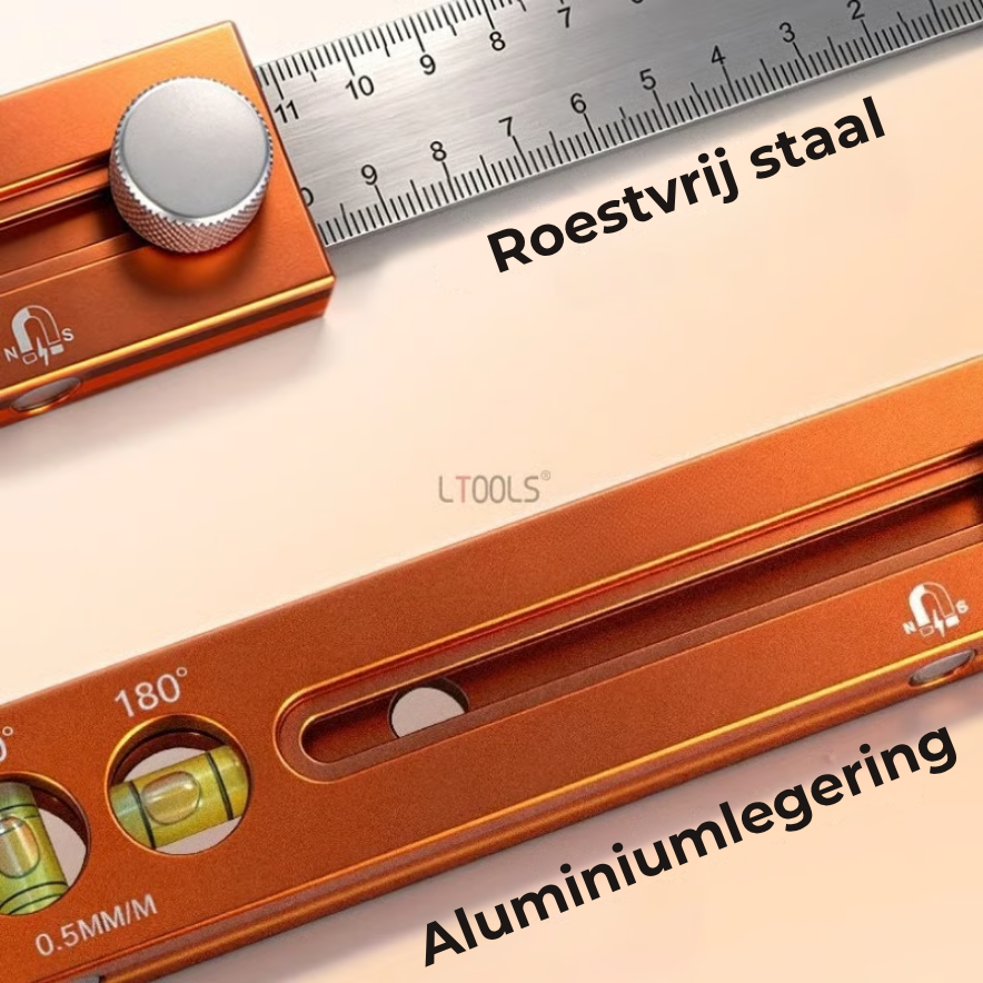 Multifunctionele Dieptemeter met Waterpas
